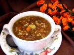 Lentil Barley Soup. picture