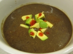 Black Bean Soup w/ Avocado picture